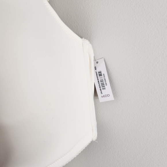Adore Me Bra NWT womens 46DD Jeanette Demi wireless ivory white - Picture 4 of 5